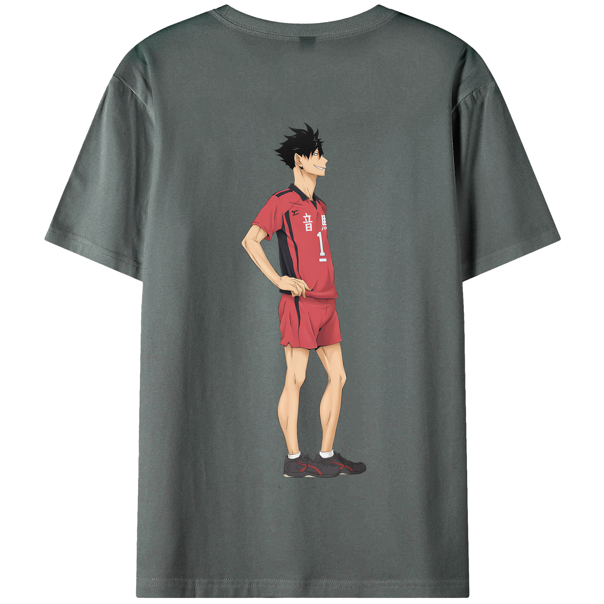（画像用） ハイキュー!! Haikyu!! 綿100％半袖Tシャツ（背面プリント）